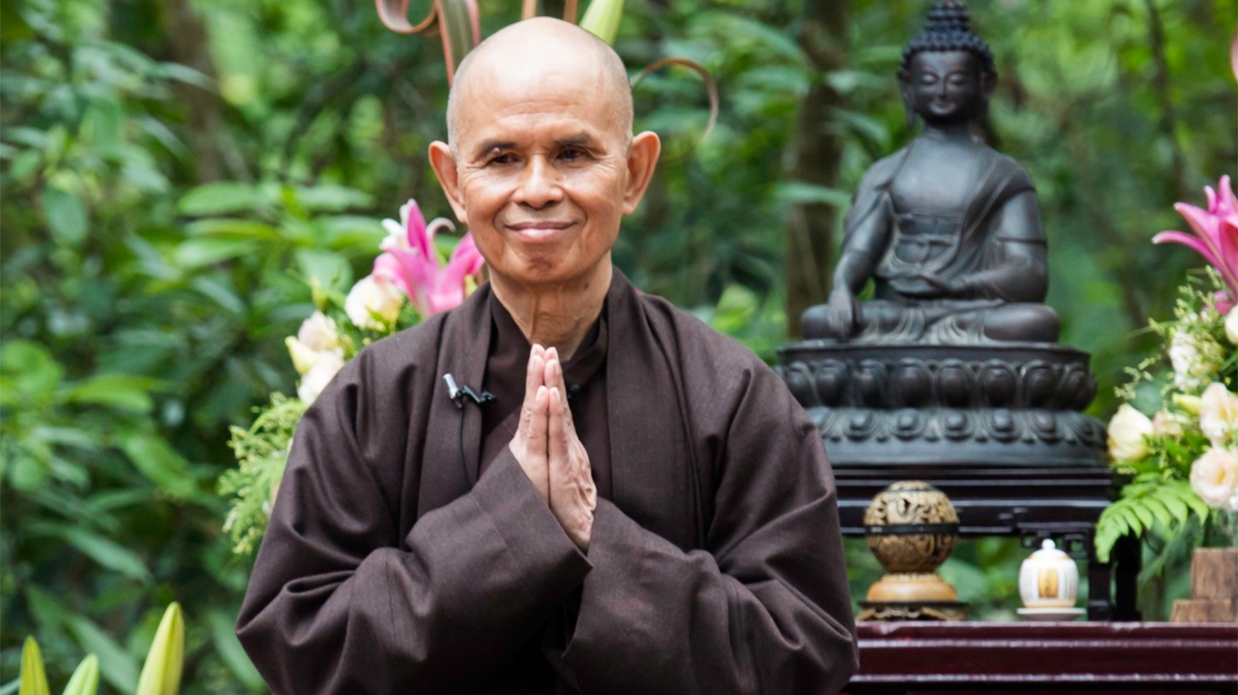 Тхить Нят Хань. Тхить Нят Хань вьетнамский монах. Буддизм дзэн буддизм.